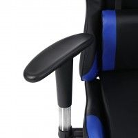 Cadeira Gaming Preta e Azul