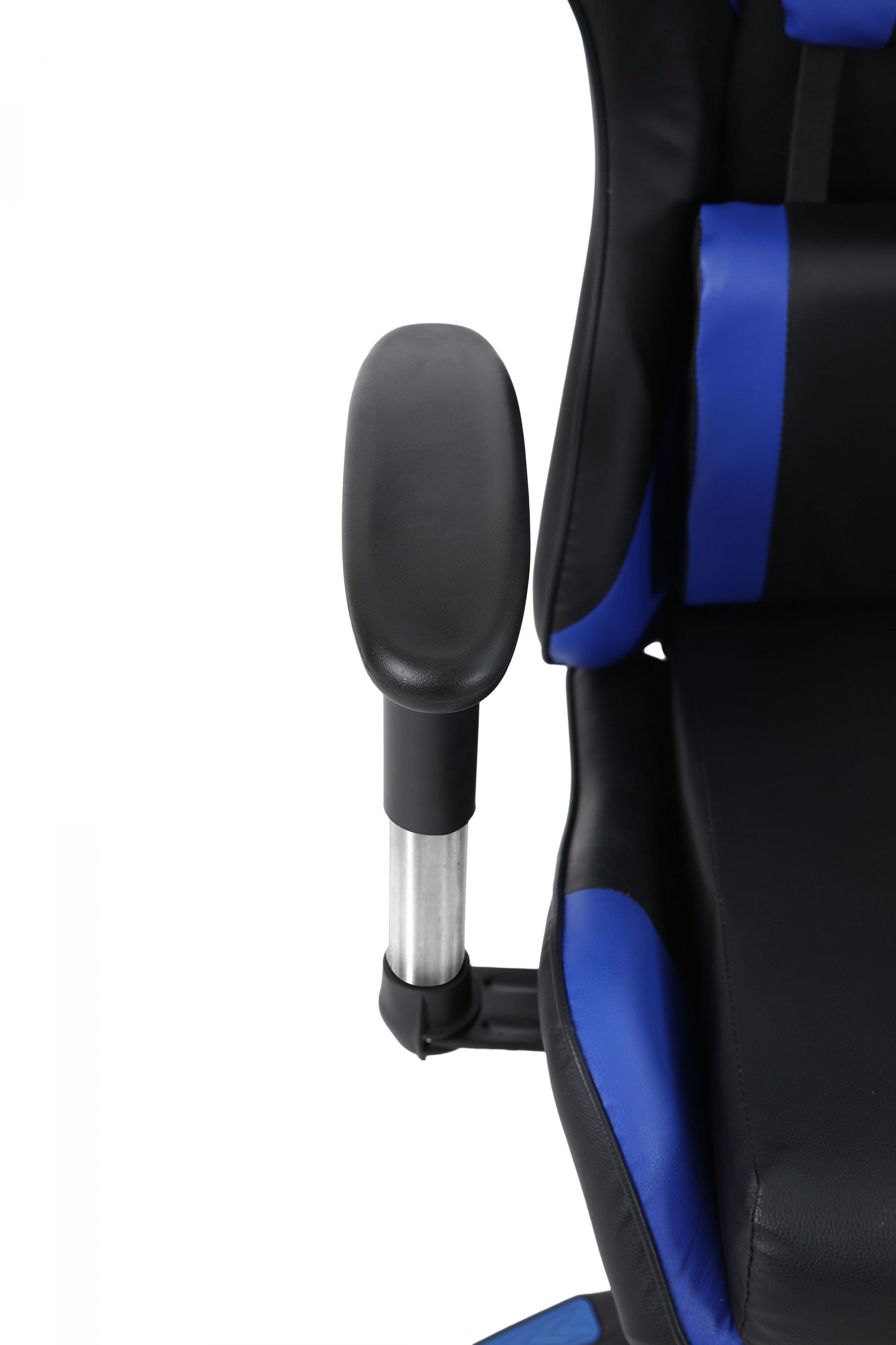 Cadeira Gaming Preta e Azul