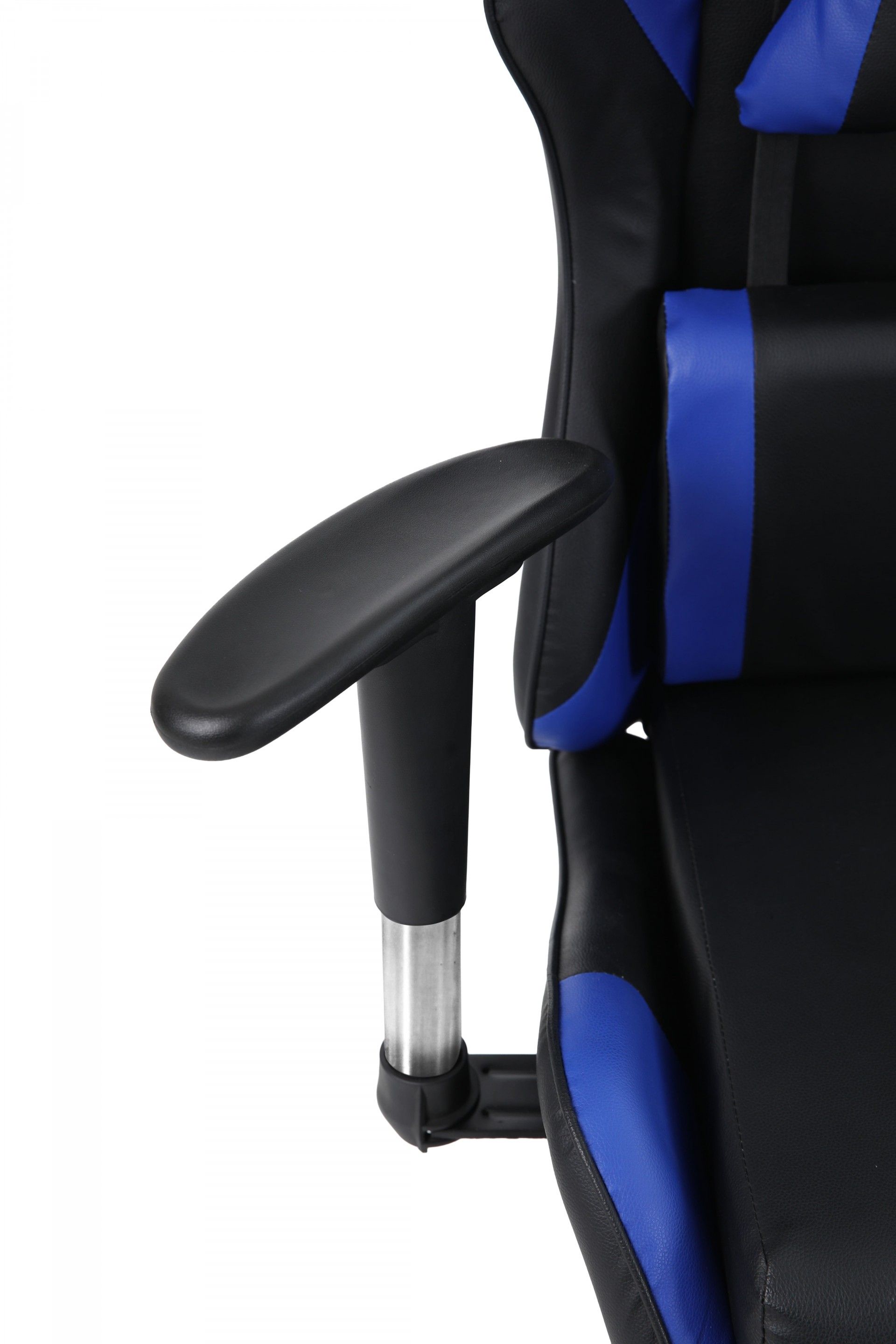 Cadeira Gaming Preta e Azul