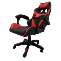 Cadeira Gaming Preta e Vermelha