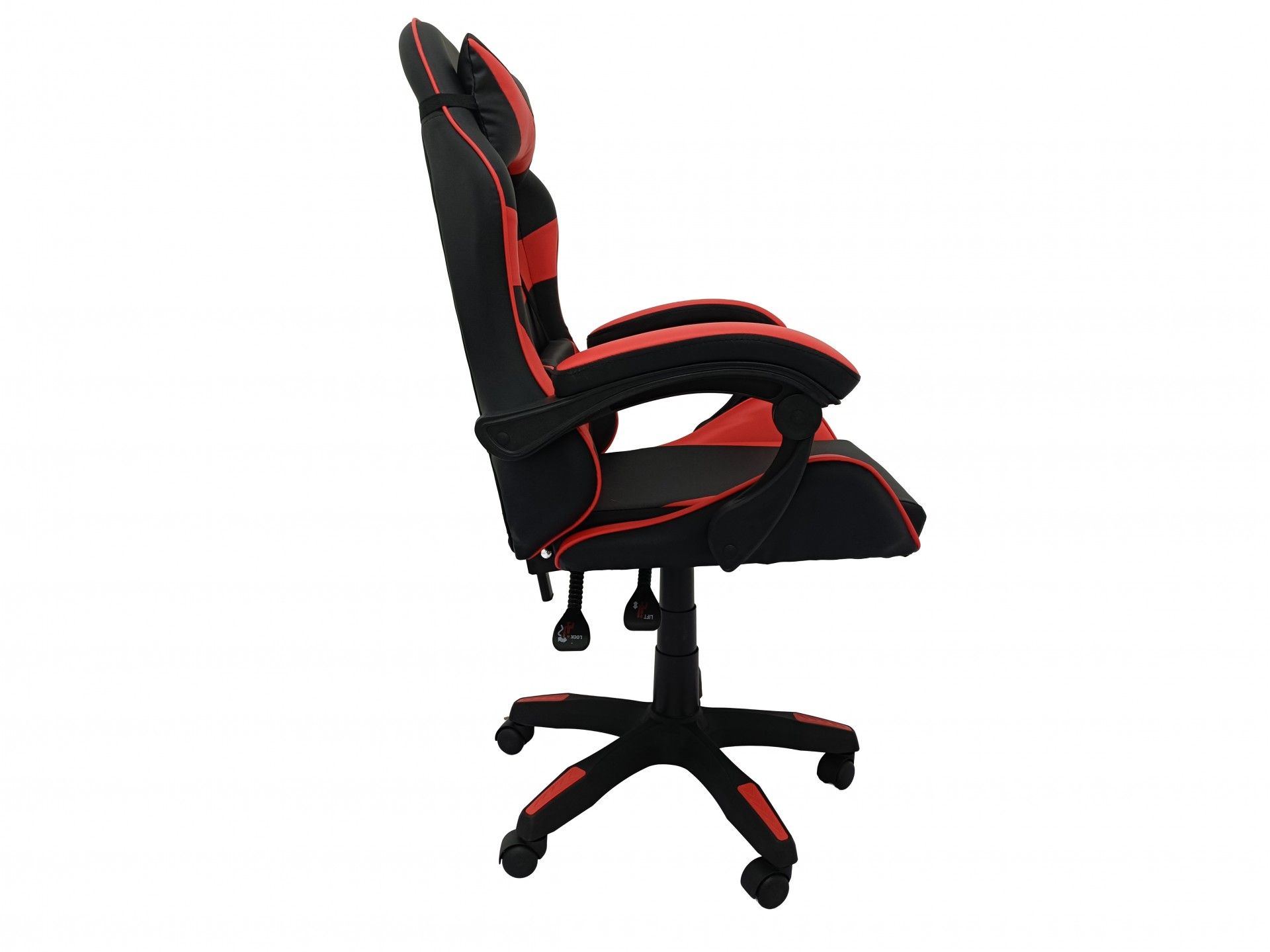 Cadeira Gaming Preta e Vermelha