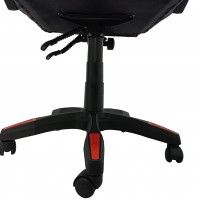 Cadeira Gaming Preta e Vermelha