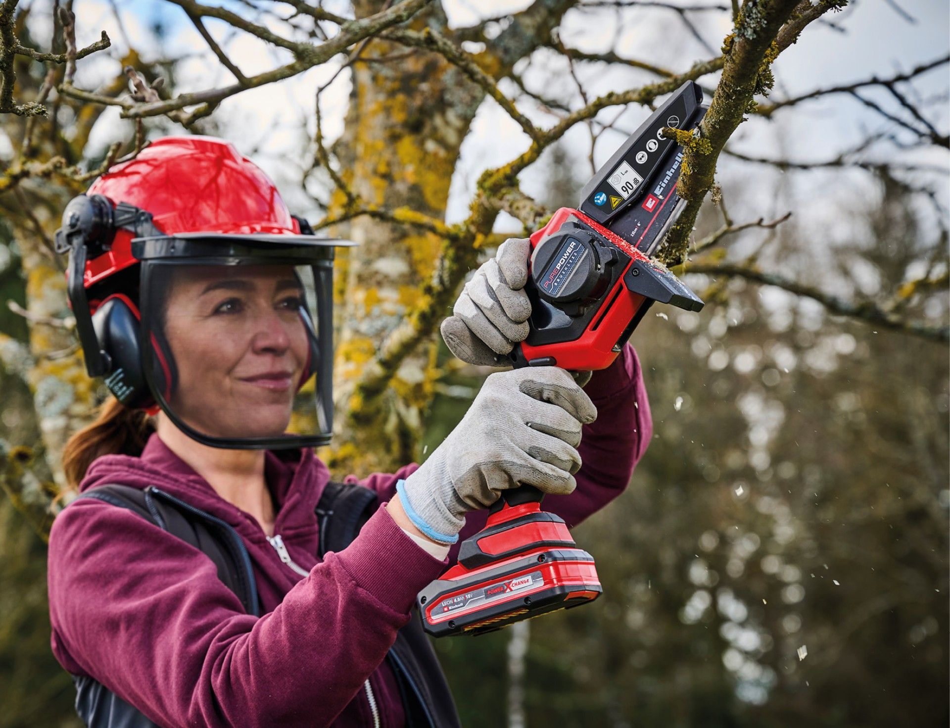 Serra Poda Brushless Sem Fio 18v