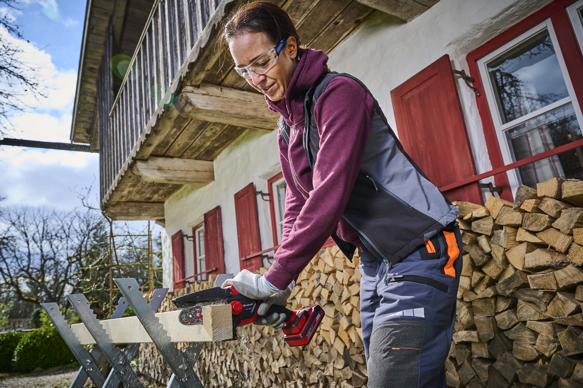 Serra Poda Brushless Sem Fio 18v