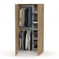 Roupeiro Berlim 200x100x57cm Carvalho Gold Roupeiro Berlim 200x100x57cm Carvalho Gold