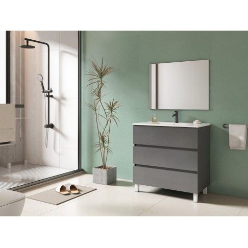 M�vel Avis 80x80x45cm Cinzento