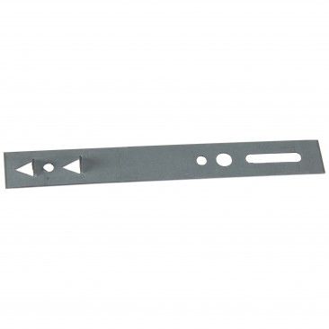 Placa De Ligação Com Picos 140x20x1,25mm Placa De Ligação Com Picos 140x20x1,25mm