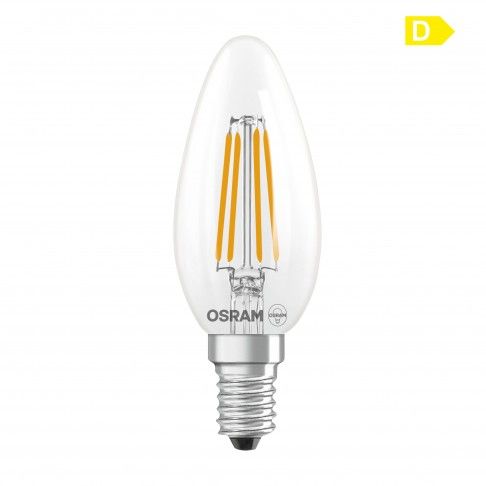 L�mpada Candle Filamento E14 2700K 4W ? Pack 2 Unidades