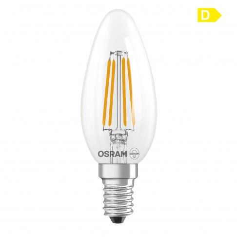 L�mpada Candle Filamento E14 470 lm 4000K 4W