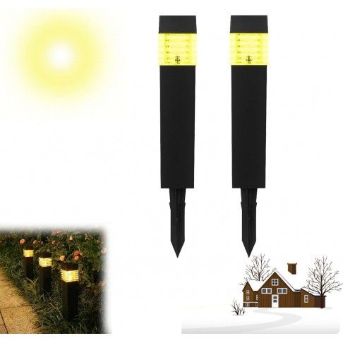 Pilar solar redondo com grelha 30 cm 3000 K Preto Pilar solar redondo com grelha 30 cm 3000 K Preto