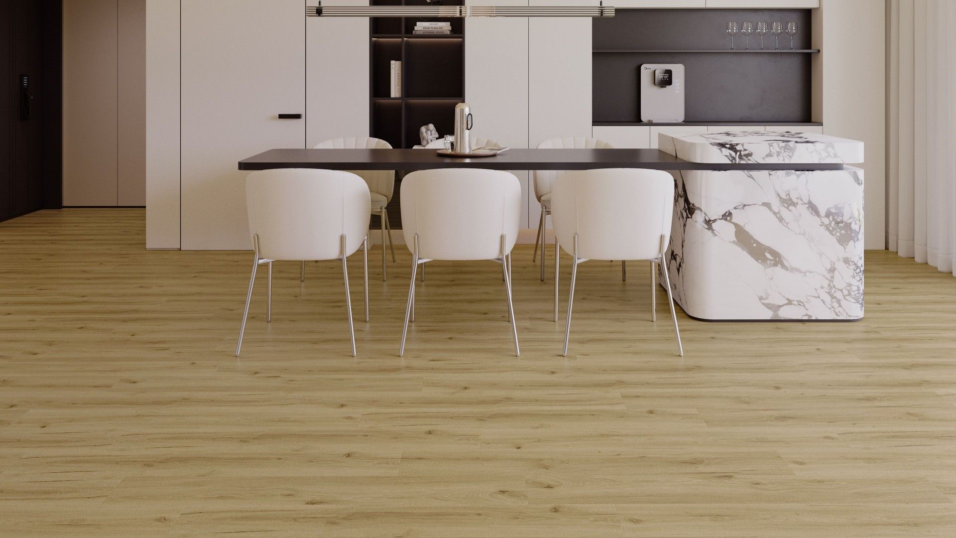 Pavimento Vinílico SPC com Base 5mm Oak Blonde Cx.2,64m2