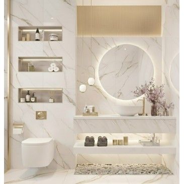 Porcel�nico Satvario Gold Brilho 60x120 Cx.1,44m2