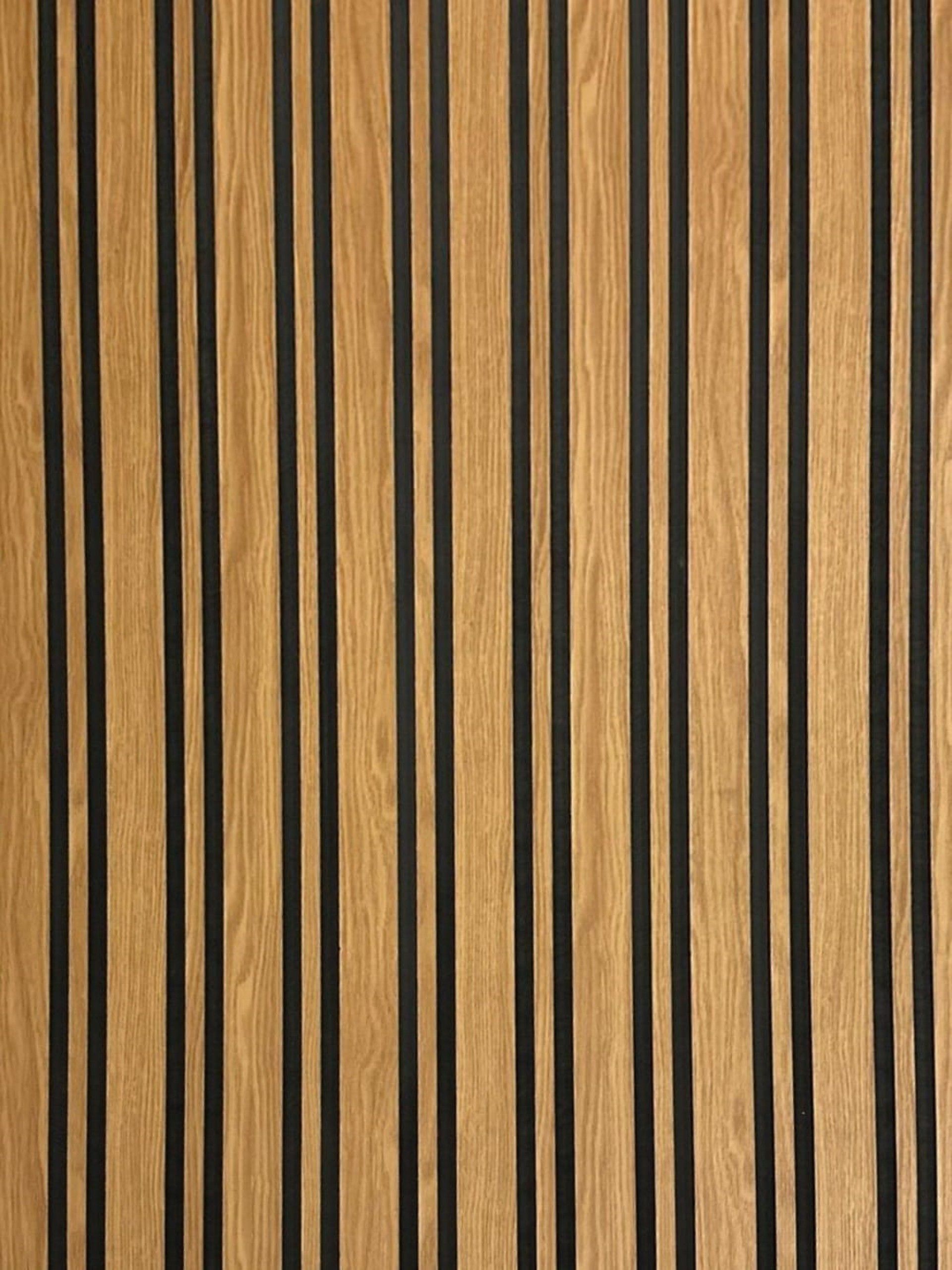 Ripado PVC Acústico Carvalho 2800x200x9mm Cx.3,92m2