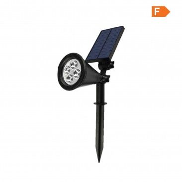 Pilar Solar Direc 3 W 6000 K 300 lm Preto
