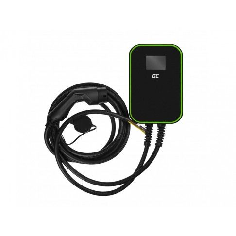Carregador Fixo para Carro Elétrico GreenCell EV14 22 kW 6m Monofásico/Trifásico Carregador Fixo para Carro Elétrico GreenCell EV14 22 kW 6m Monofásico/Trifásico