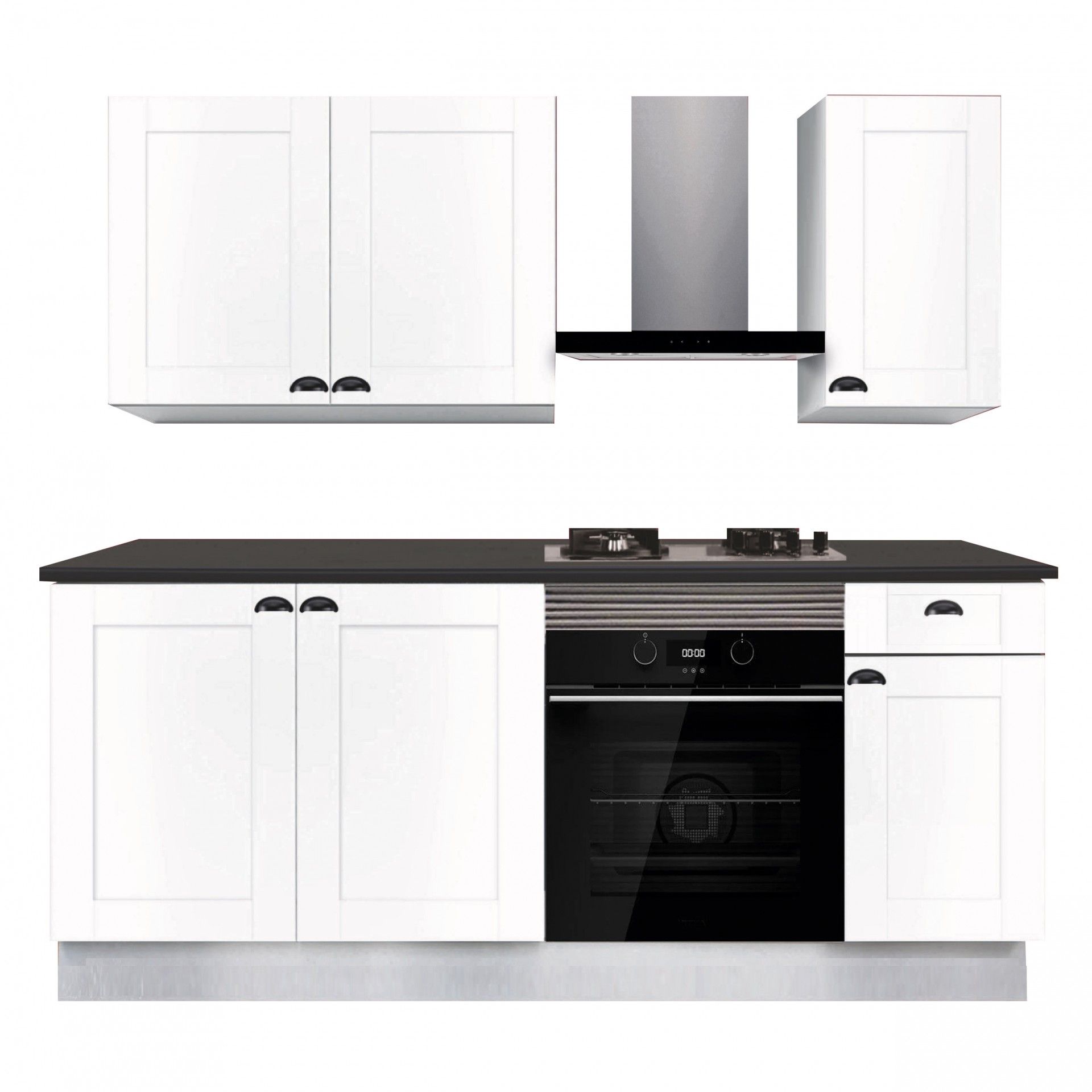 Cozinha PVC Viena Branca 2 Metros