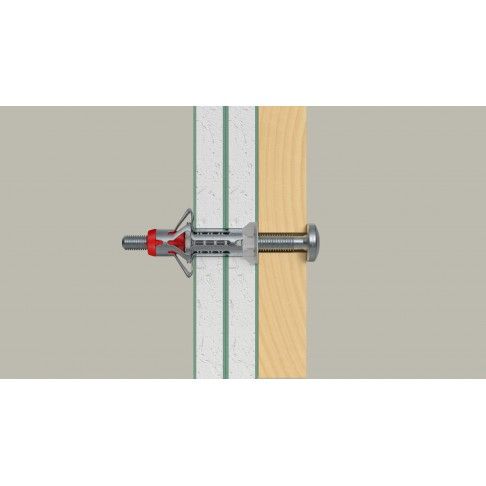 Bucha DuoHM 5x55 com Parafuso 15un Bucha DuoHM 5x55 com Parafuso 15un