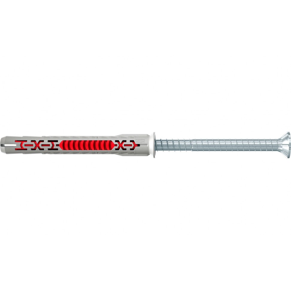 Bucha DuoXpand 8x80 T com Parafuso 10un Bucha DuoXpand 8x80 T com Parafuso 10un
