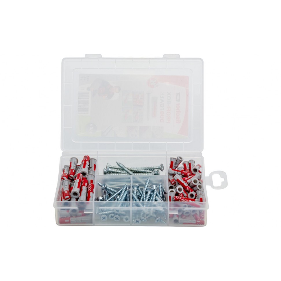 Profi-Box Buchas Duopower 6/8 com Parafuso 80un Profi-Box Buchas Duopower 6/8 com Parafuso 80un