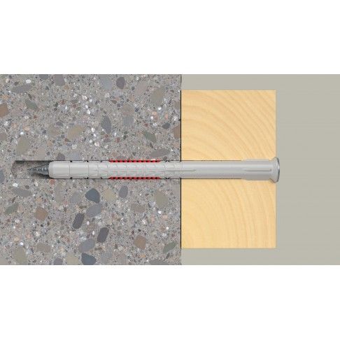 Bucha DuoXpand 8x80 T com Parafuso 10un Bucha DuoXpand 8x80 T com Parafuso 10un