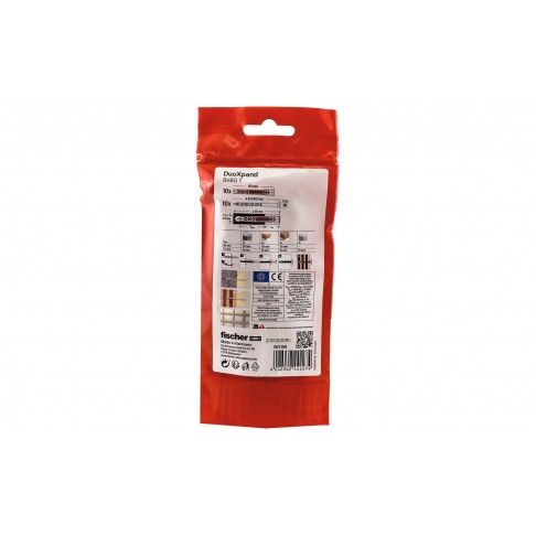 Bucha DuoXpand 8x80 T com Parafuso 10un Bucha DuoXpand 8x80 T com Parafuso 10un