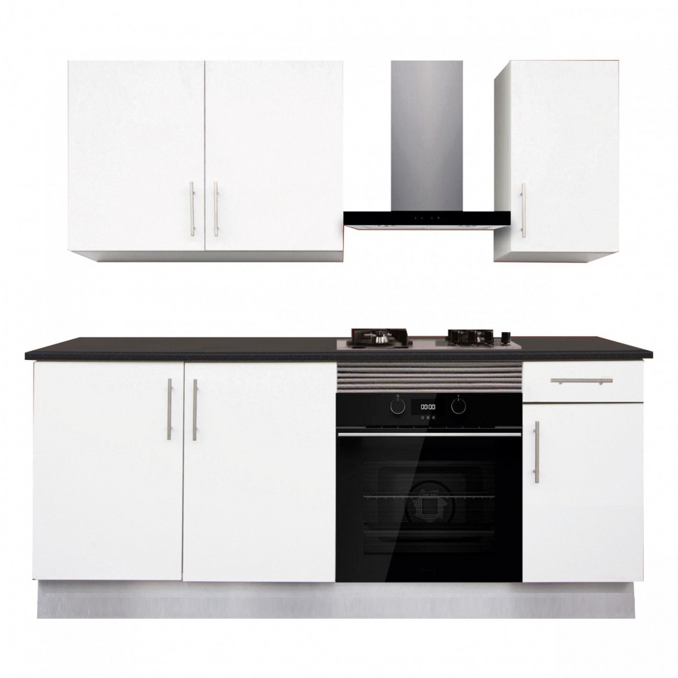 Cozinha Melamina Branca 2 Metros Cozinha Melamina Branca 2 Metros