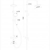 Rampa Duche Hermes Com Torneira Cinzento Rampa Duche Hermes Com Torneira Cinzento