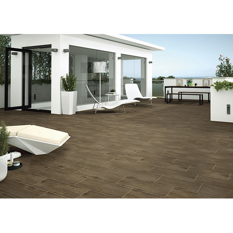 Pavimento Deck Torronto Marron 20x60 Cx.1,68m2 Pavimento Deck Torronto Marron 20x60 Cx.1,68m2