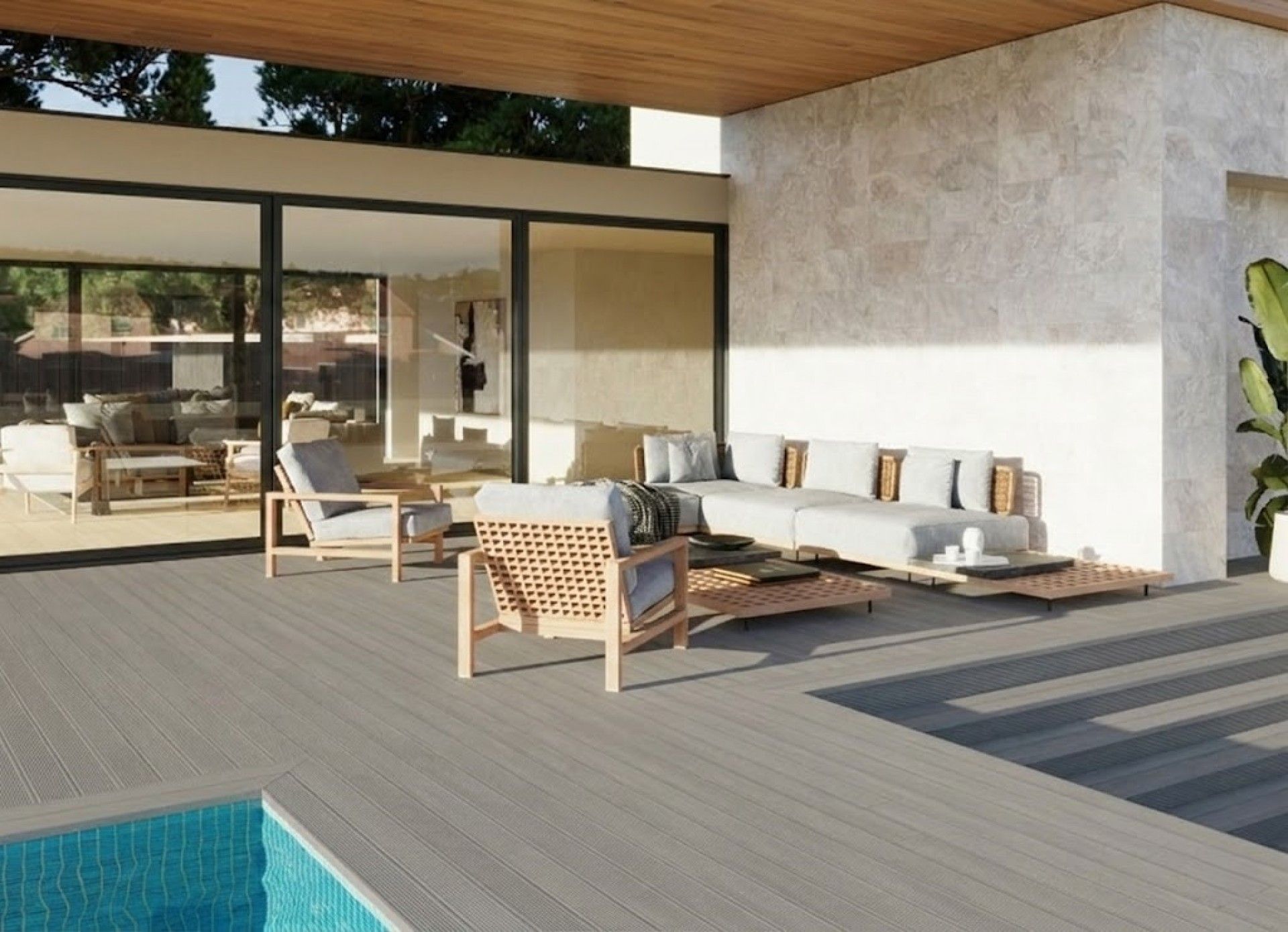 Deck Atelier Gris 23,3x120 Cx.1,68m2