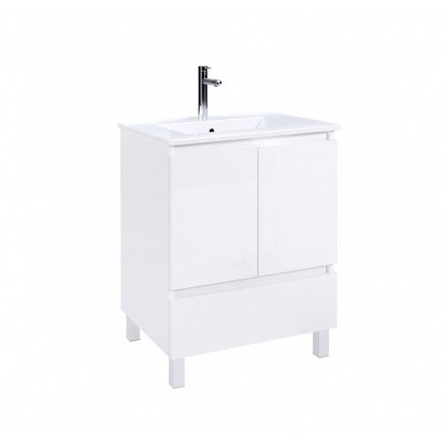 Conjunto Tejo (Móvel + Lavatório) 81x60x45cm, Branco Conjunto Tejo (Móvel + Lavatório) 81x60x45cm, Branco