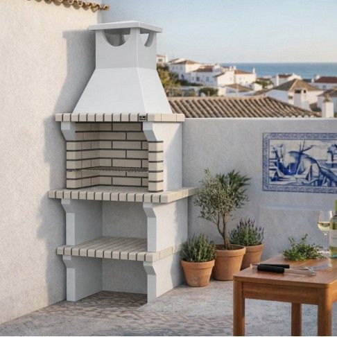 Churrasqueira Vagos 105x47x196cm C/Grelha