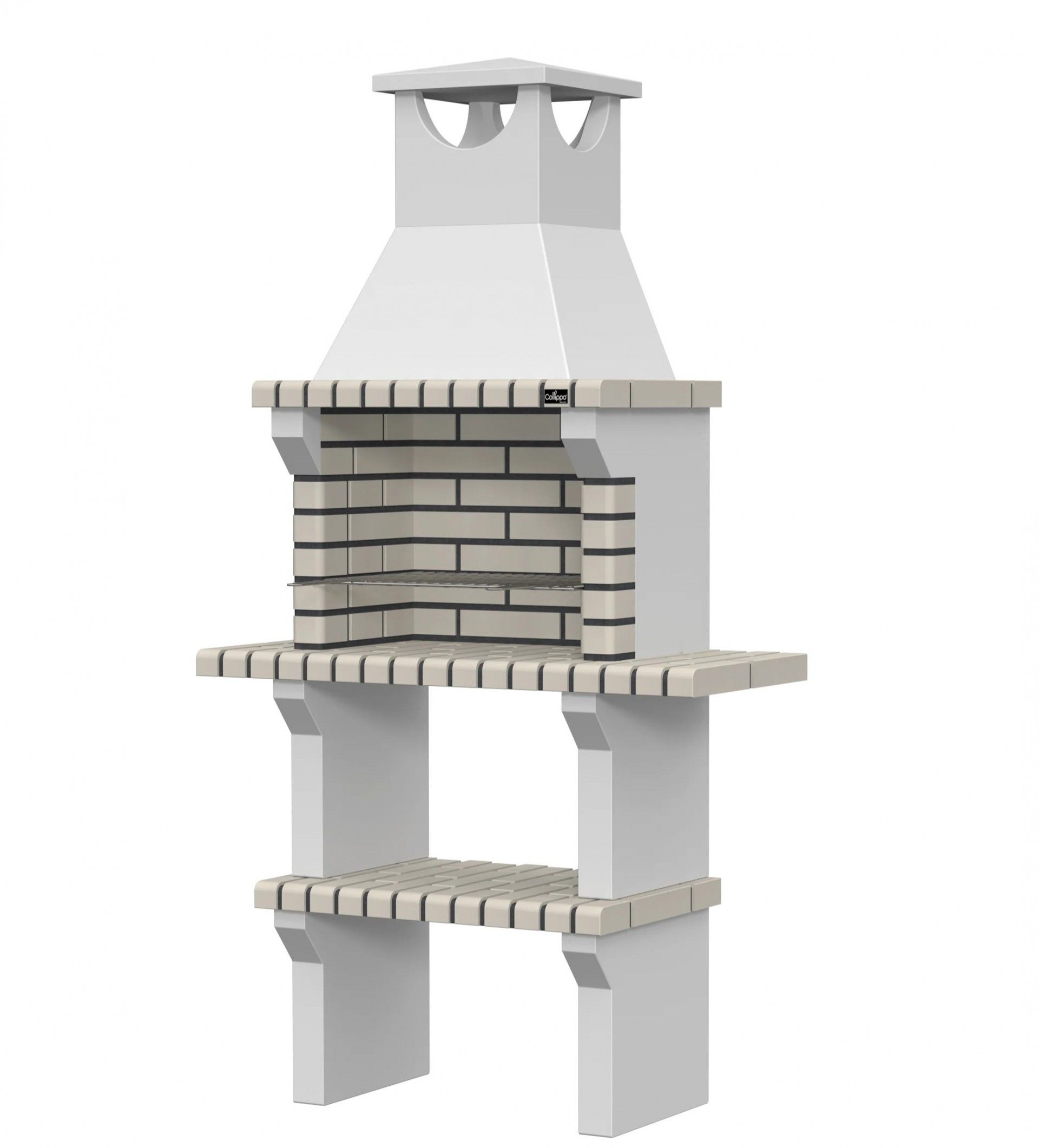 Churrasqueira Vagos 105x47x196cm C/Grelha