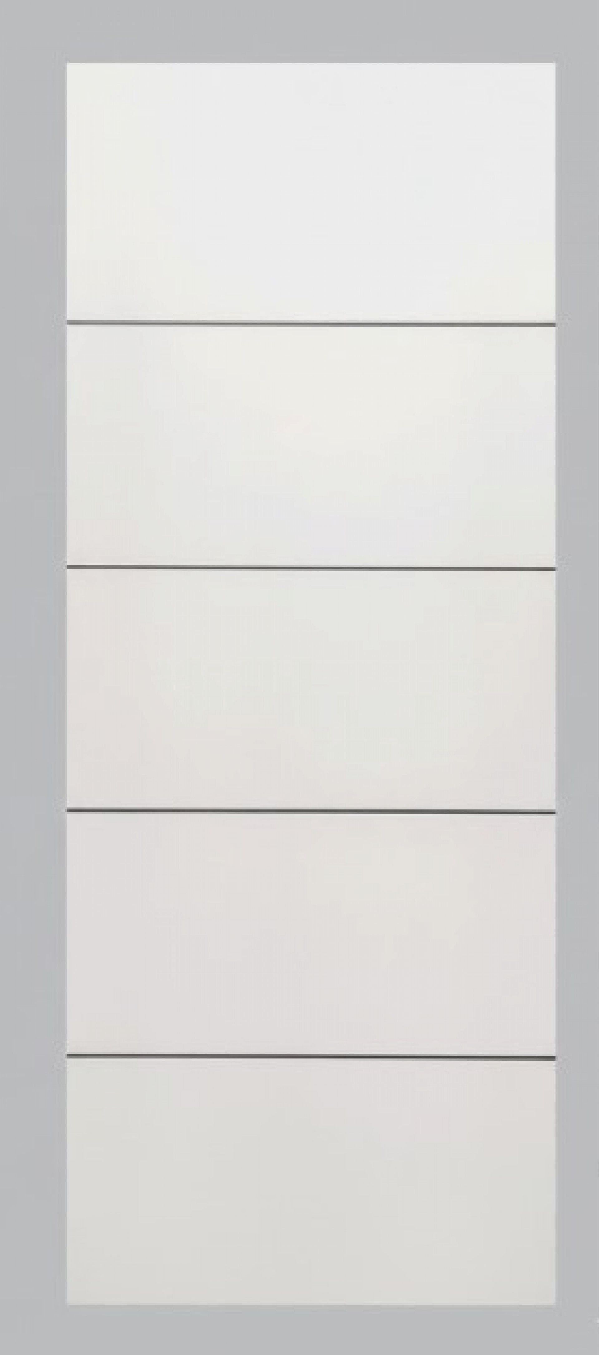 Porta com Fechadura KILIMANJARO 200X75cm Branco