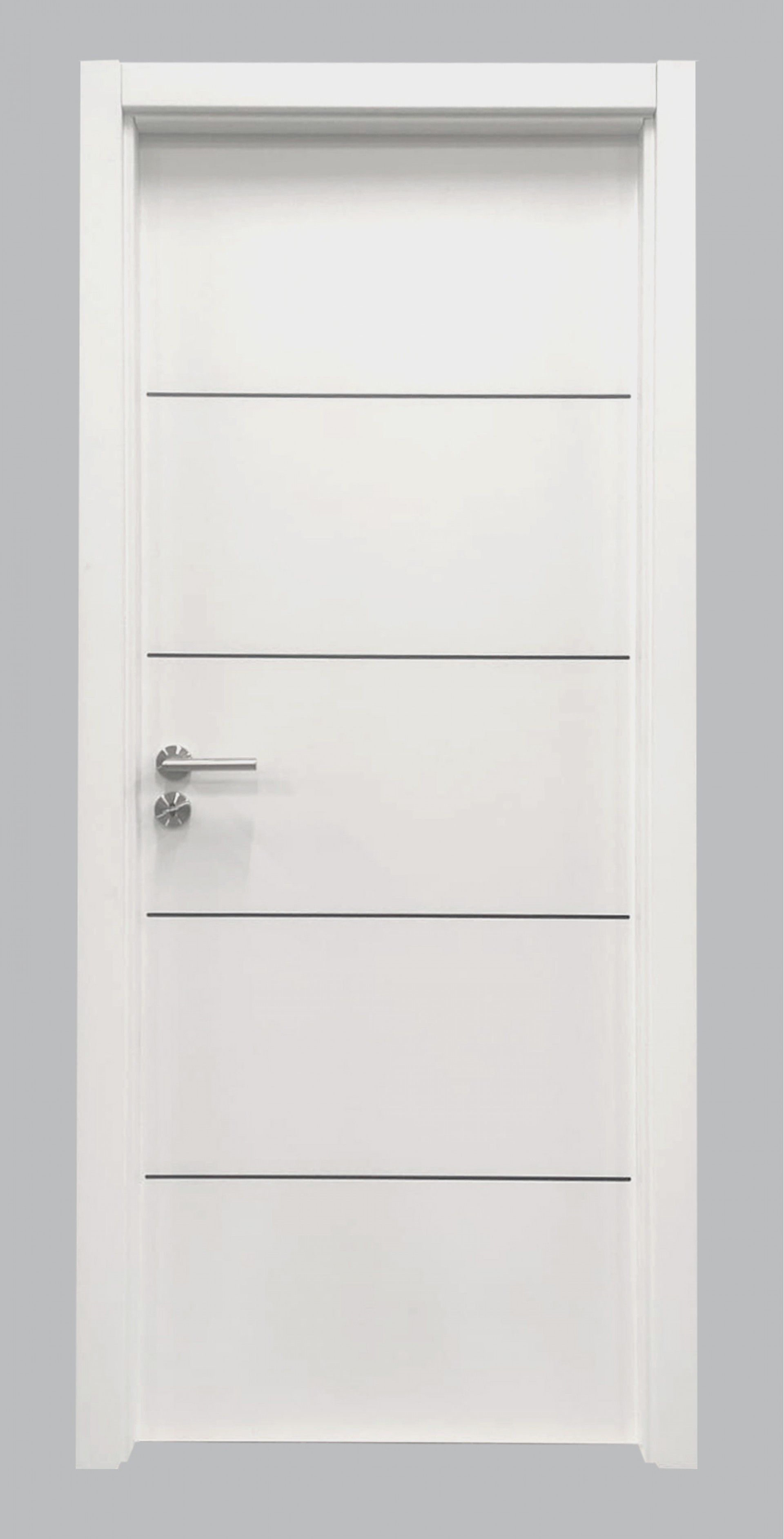 Porta com Fechadura KILIMANJARO 200X75cm Branco