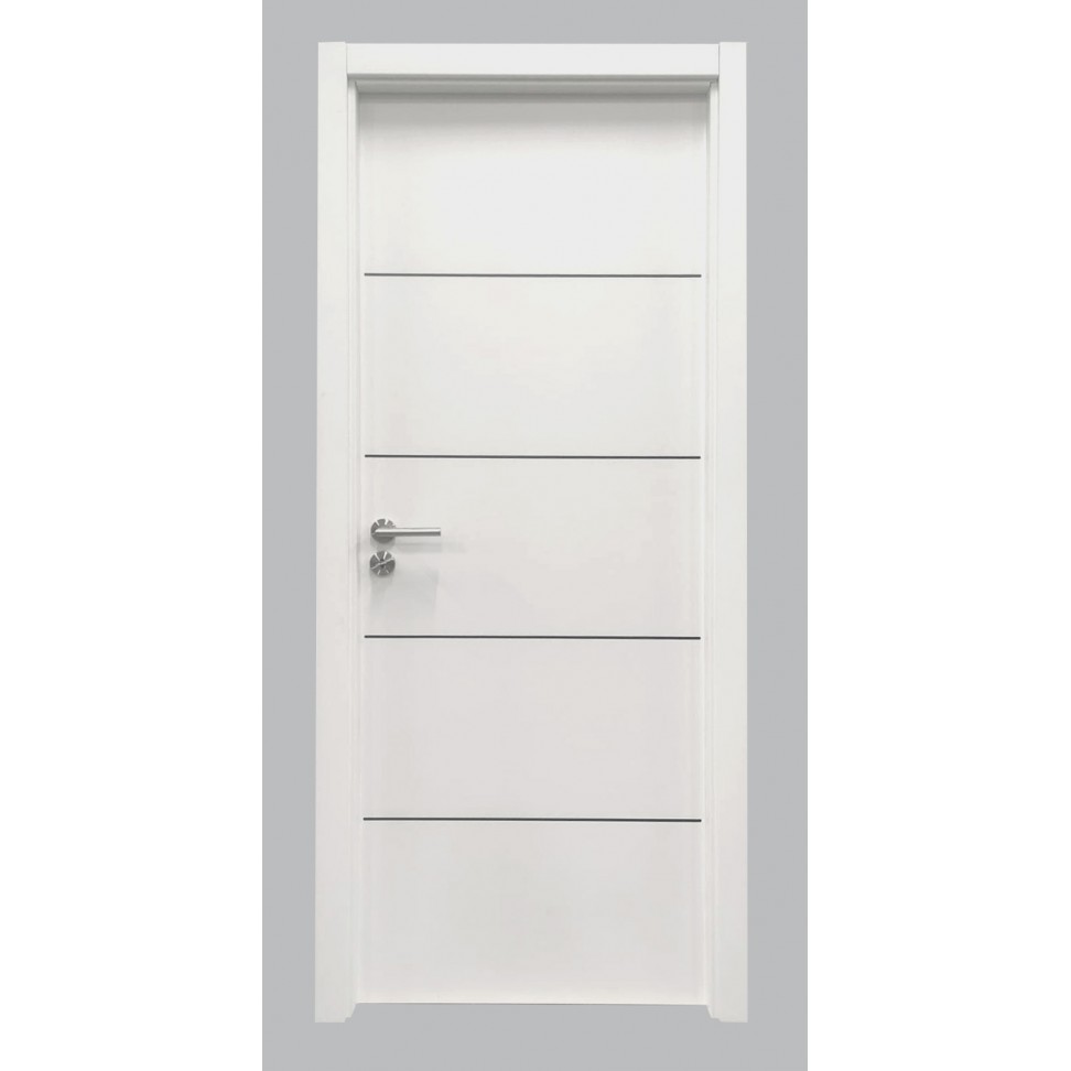 Porta com Fechadura KILIMANJARO 200X75cm  Branco