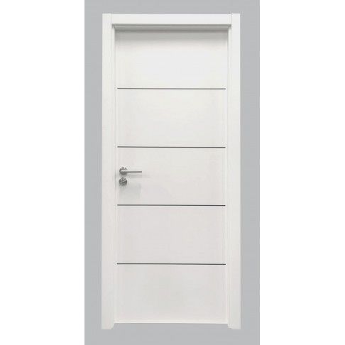 Porta com Fechadura KILIMANJARO 200X75cm Branco Porta com Fechadura KILIMANJARO 200X75cm Branco