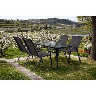 Mesa Metal/Vidro 150x90cm