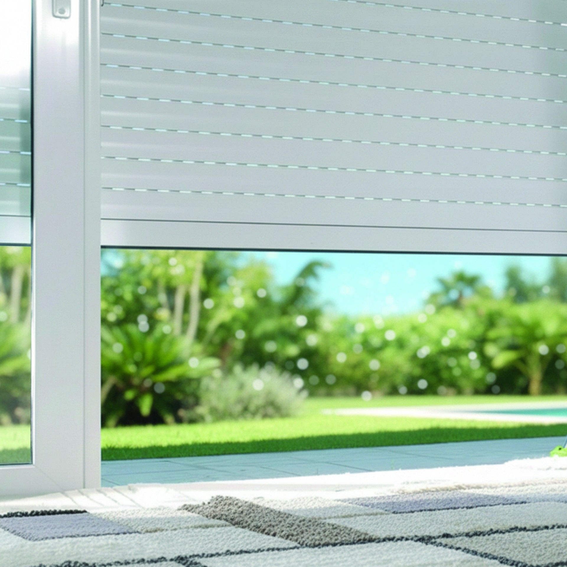 Régua Alumínio P/Estore 150cm Branco