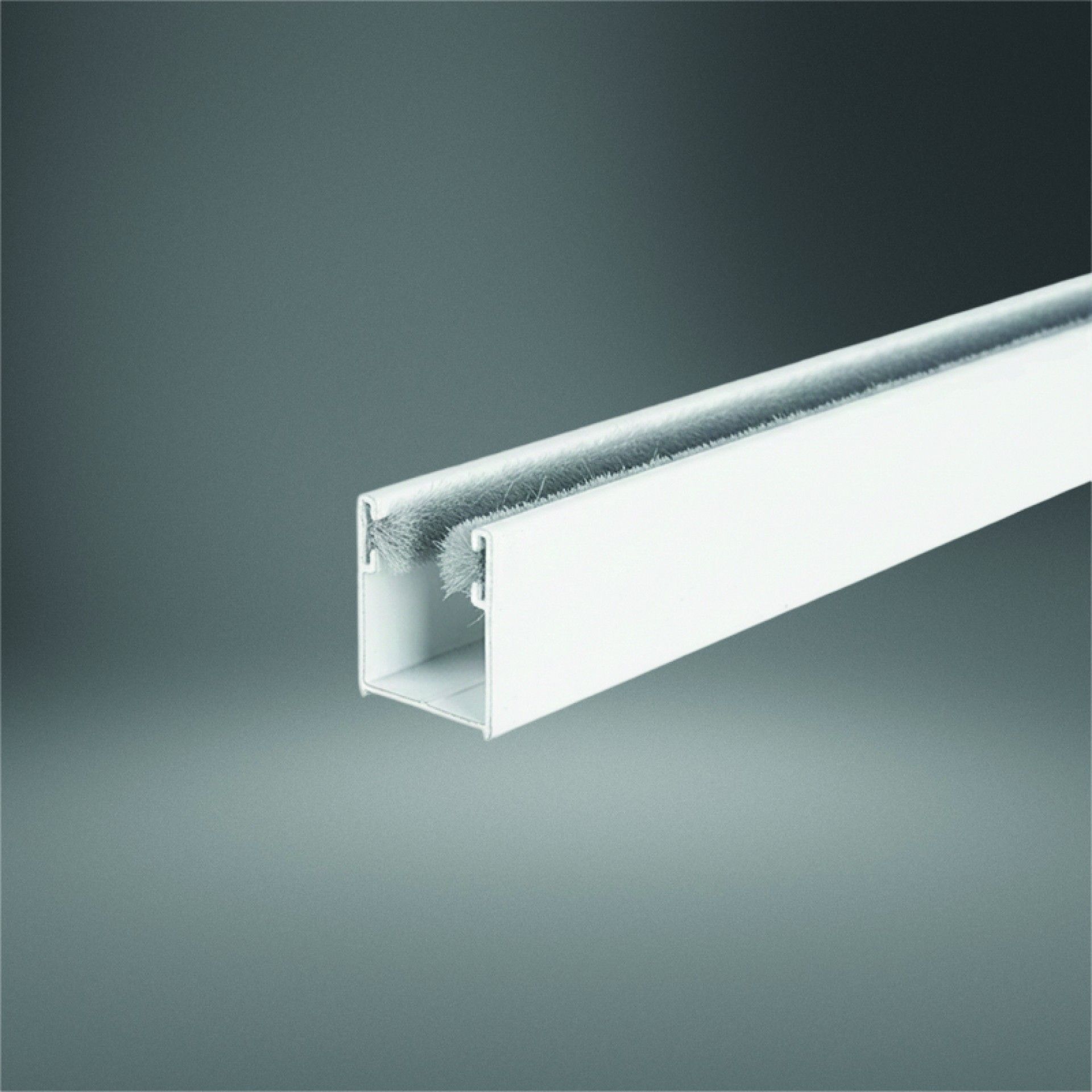 Calha U Aluminio 216cm Branco