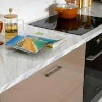 Tampo de cozinha cerâmico 1450x620x24mm Carrara Gold Simplyceram Tampo de cozinha cerâmico 1450x620x24mm Carrara Gold Simplyceram