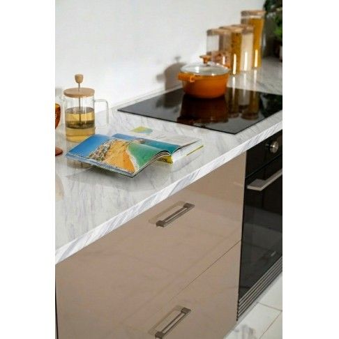 Tampo de cozinha cerâmico 1450x620x24mm Carrara Gold Simplyceram Tampo de cozinha cerâmico 1450x620x24mm Carrara Gold Simplyceram