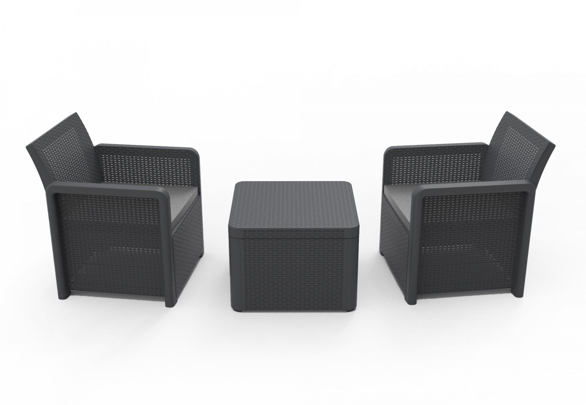 Conjunto Nassau Tete a Tete Storage 2 lugares
