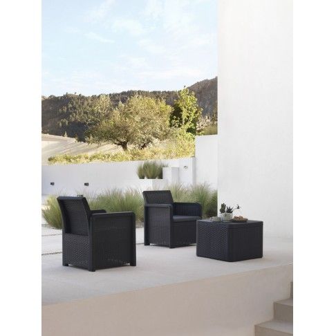 Conjunto Nassau Tete a Tete Storage 2 lugares Conjunto Nassau Tete a Tete Storage 2 lugares