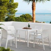 Mesa 70x70cm Master Branco Mesa 70x70cm Master Branco