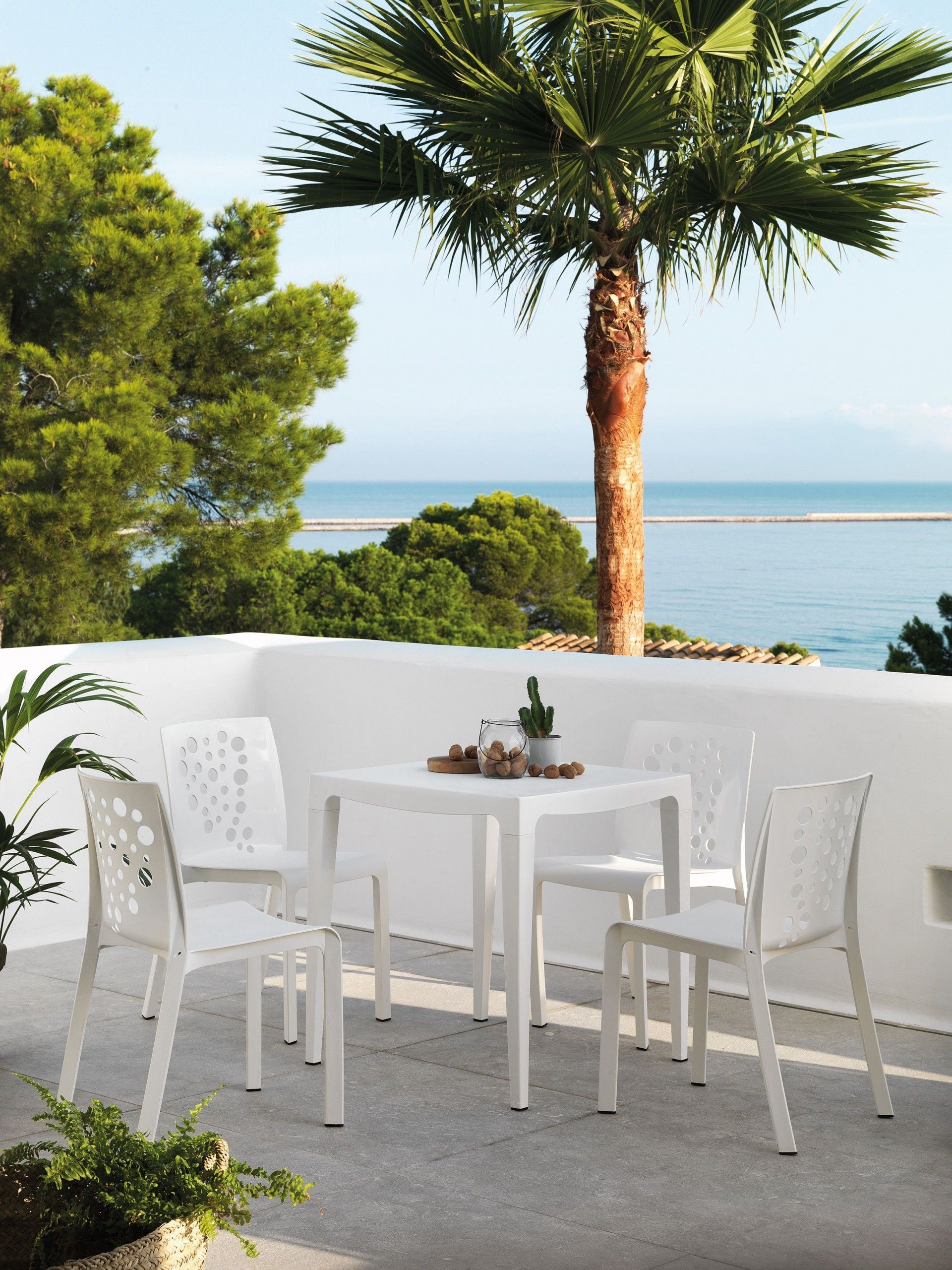 Mesa 70x70cm Master Branco