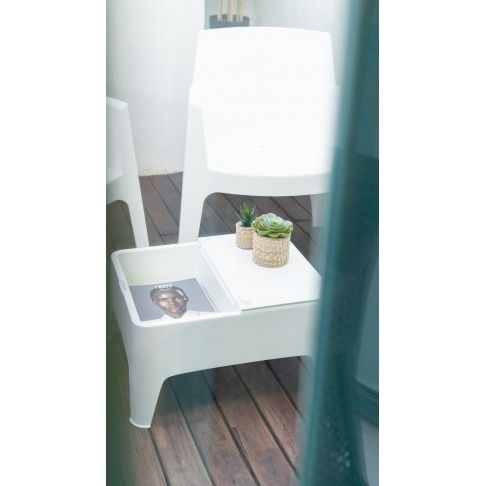 Mesa de apoio Alaska Branco Mesa de apoio Alaska Branco