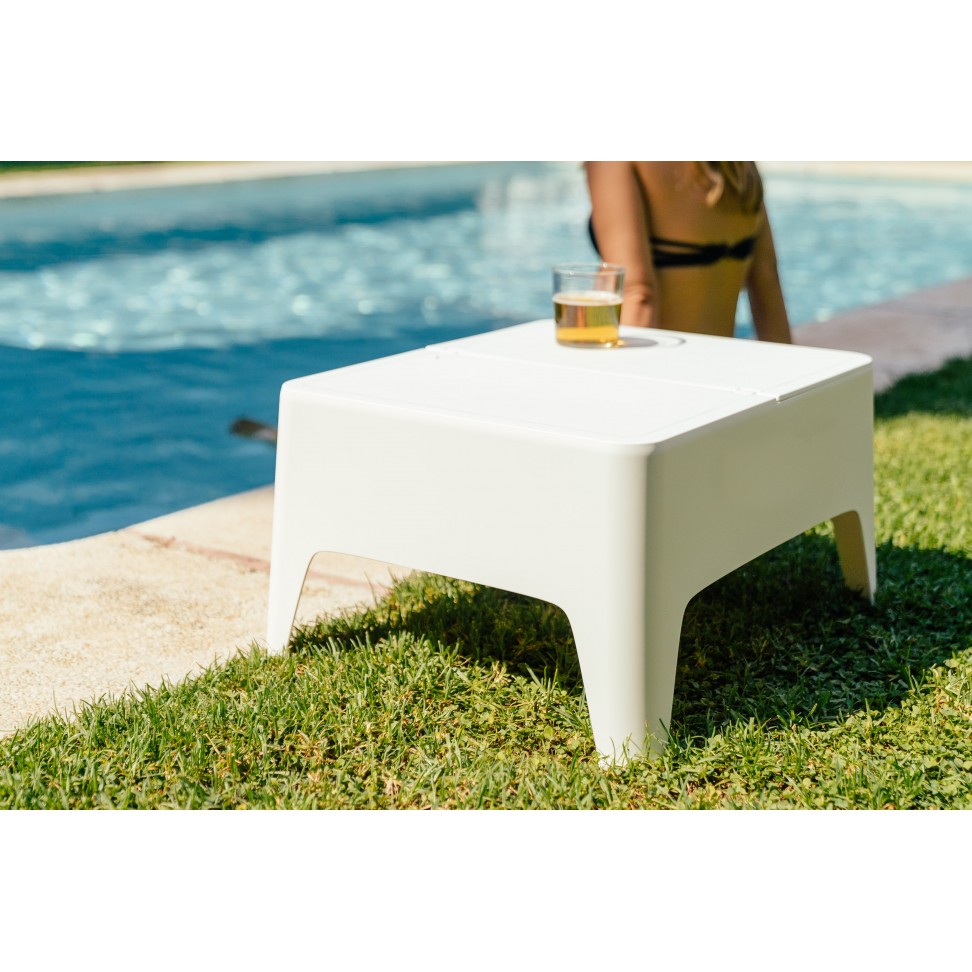 Mesa de apoio Alaska Branco Mesa de apoio Alaska Branco