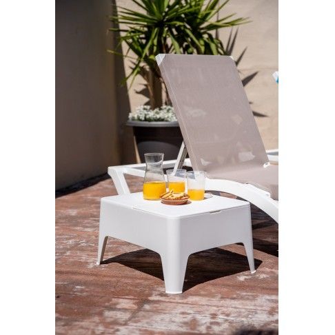 Mesa de apoio Alaska Branco Mesa de apoio Alaska Branco
