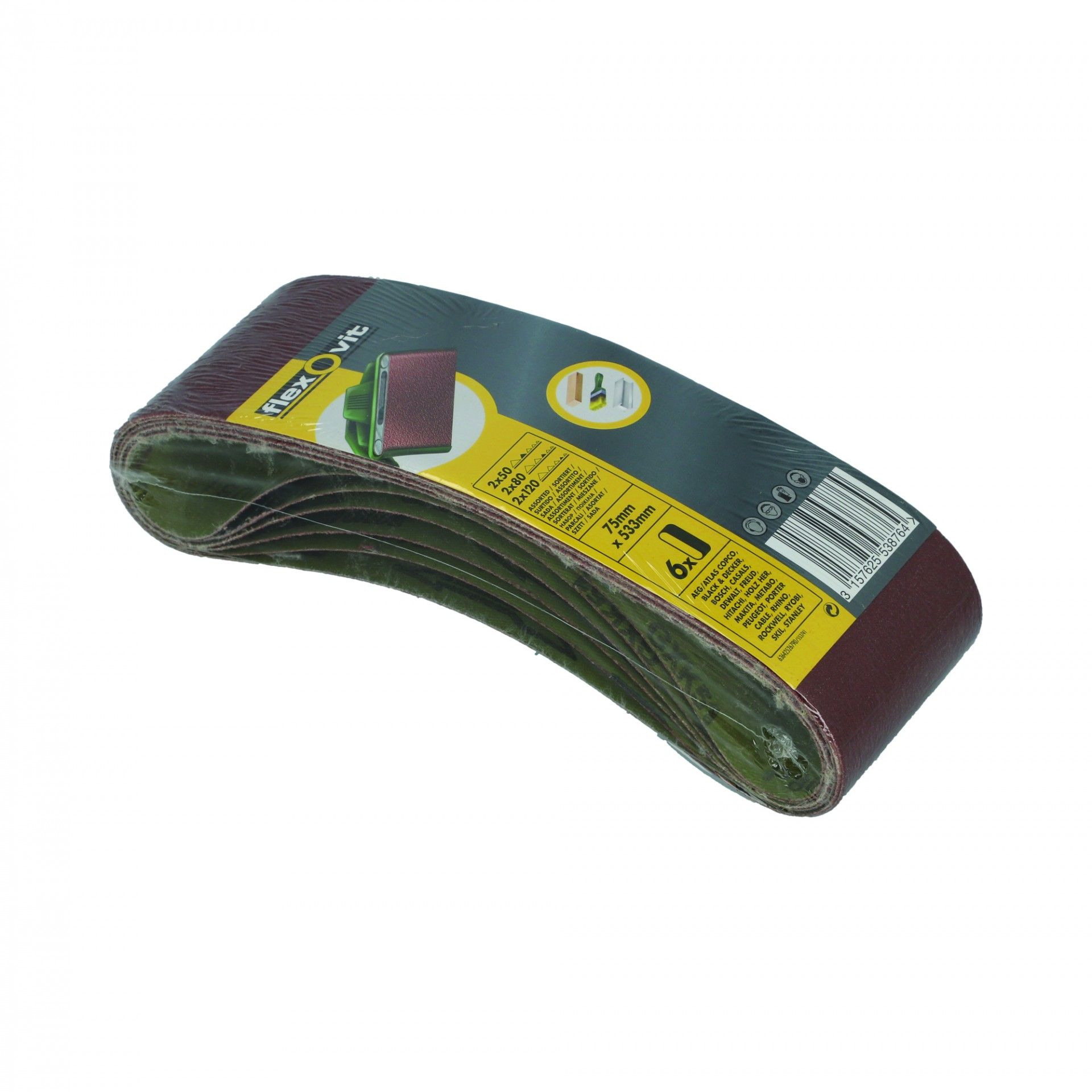 Cinta Lixa 75x533mm 6un