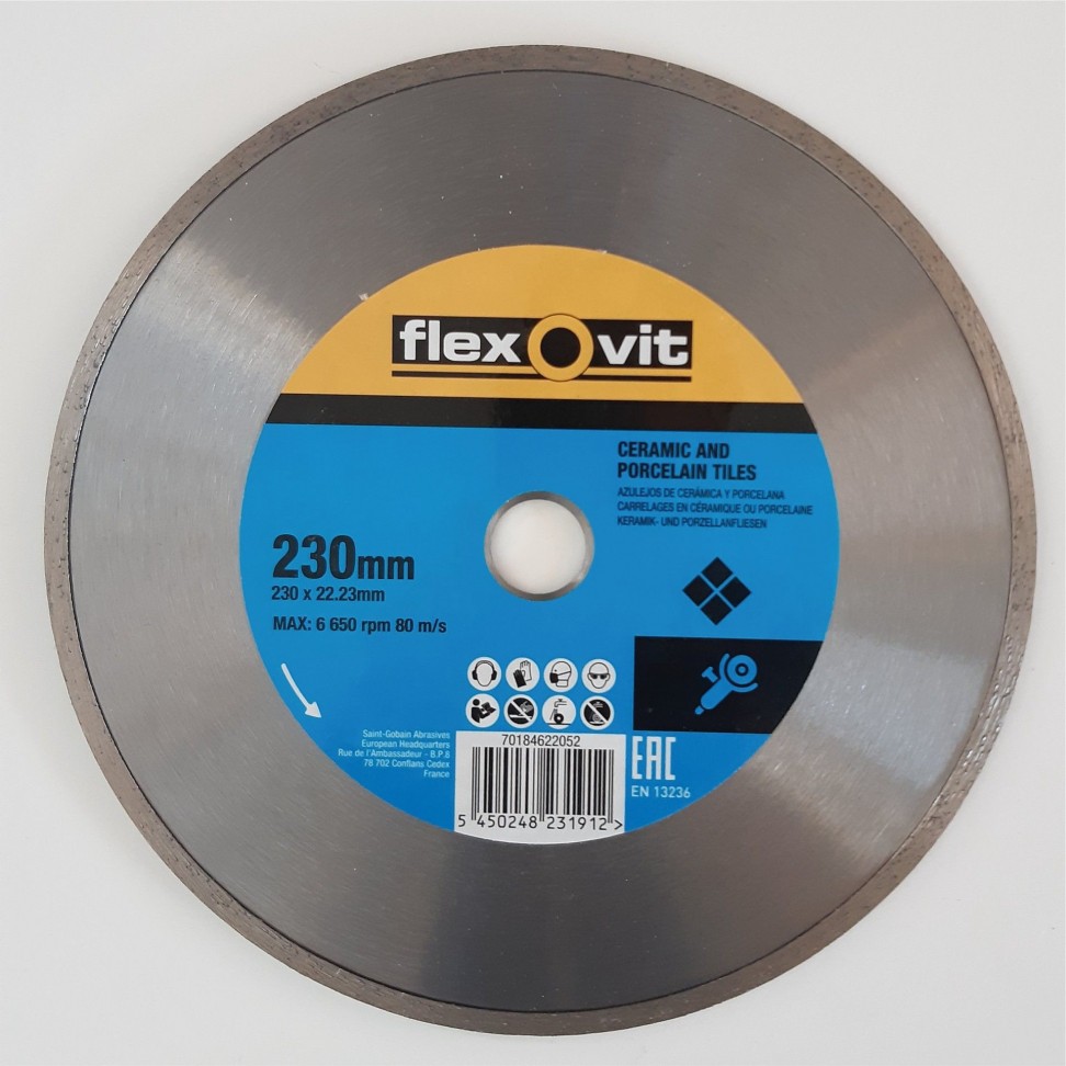 Disco Diamante 230x22,2mm Disco Diamante 230x22,2mm